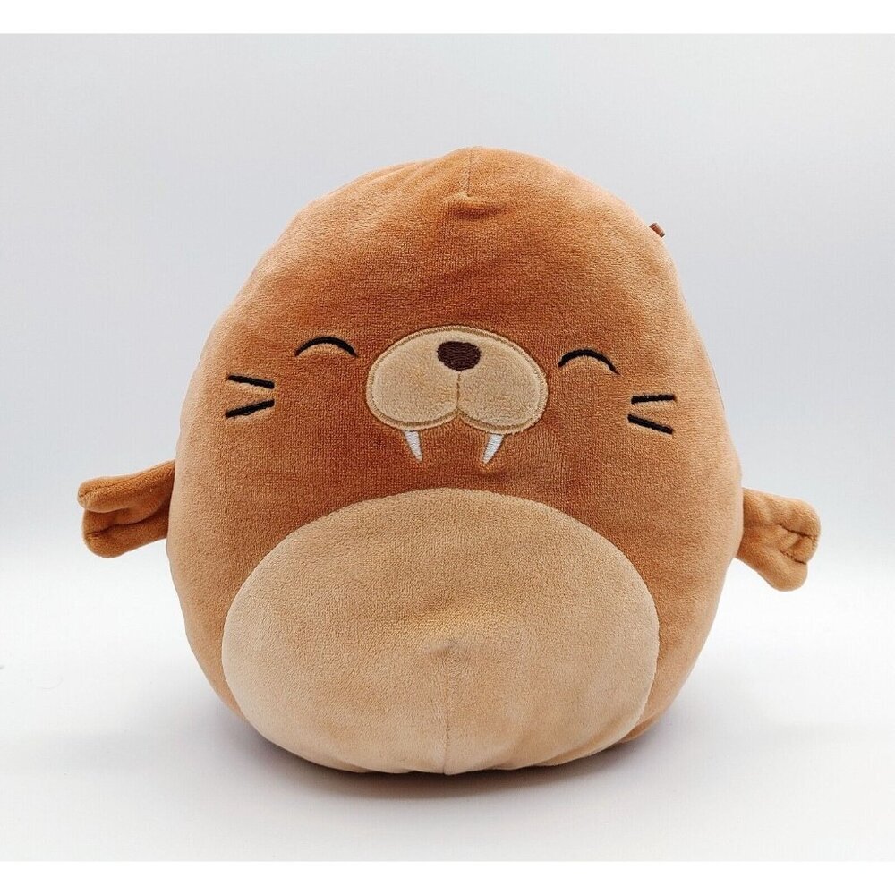 Squishmallows Bruce The Brown Walrus 8” Plush Toy Stuffed Animal Kawaii